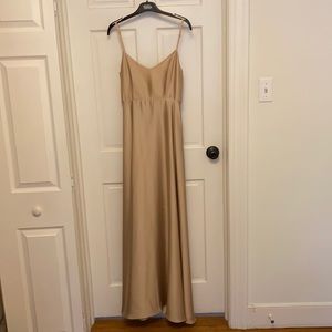 Show Me Your Mumu champagne bridesmaid dress